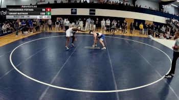 197 lbs Cons. Semi - Grant Mathias, Merchant Marine vs Mohammed Fofana, Marymount