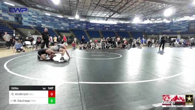 132 lbs Round Of 32 - Dean Anderson, Valiant Wrestling Club vs Walker Gaulrapp, Pinnacle Wrestling Club