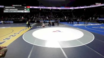 114 lbs Cons. Round 2 - Madalyn HIll, Shenendehowa-2 vs Abby Hargather, Midlakes-5