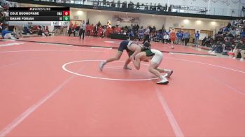 165 lbs Semifinals (8 Team) - Cole Buonopane, Delaware Military Academy vs Shane Forjan, Indian River