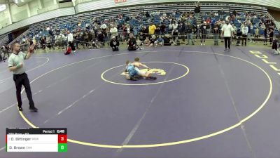 10U Boys - 63 lbs Cons. Round 3 - Dawson Bittinger, Michigan Revolution Wrestling Club vs Dawson Brown, Contenders Wrestling Academy