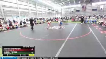 106 lbs Placement Matches (8 Team) - Austin Grzywinski, Minnesota Red vs Kaiden Powell, Kansas Blue