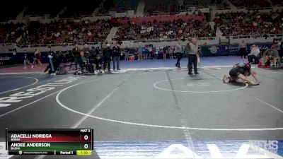 120 lbs Semifinal - Adacelli Noriega, Bisbee vs Andee Anderson, Basha