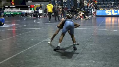 125 lbs Consi Of 16 #1 - Enis Ljikovic, Davidson vs Cameron Stinson, North Carolina