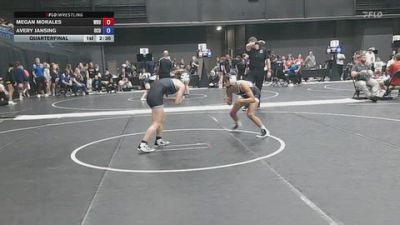110 lbs Quarterfinal - Megan Morales, Wayland Baptist University vs Avery Jansing, Oklahoma City University