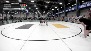 75 lbs Rr Rnd 3 - Bently Neal, Buffalo Valley Wrestling Club EL Blue vs Jamo Hayes, Micky's Minions White