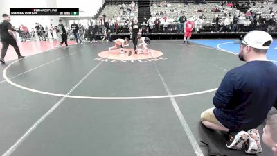 57-B2 lbs Semifinal - Logan Vazquez, RedNose Wrestling School vs Daniel Hatch, Del Val Rams