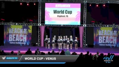 World Cup - VENUS [2022 L2 Youth - Small - A Day 2] 2022 ACDA Reach the Beach Ocean City Cheer Grand Nationals