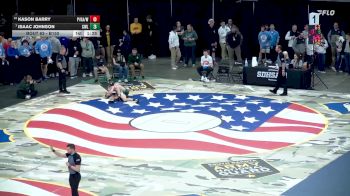 Champ. Round 1 - Isaac Johnson, Clark/Willow Lake vs Kason Barry, Philip/Kadoka Area/Wall