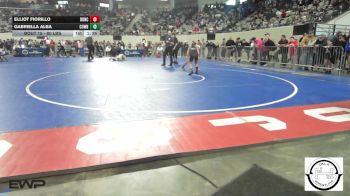 80 lbs Semifinal - Elliot Fiorillo, Duncan Lady Demons vs Gabriella Alba, Cowboy Wrestling Club