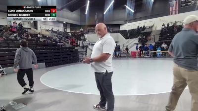 149 lbs Champ. Round 1 - Dregen Murray, Oklahoma Wesleyan vs Clint Longanacre, Cowley College