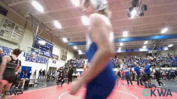 92-98 lbs Consi Of 4 - Trigger Goss, Vinita Kids Wrestling vs Noah Munden, IRONMEN Wrestling Club