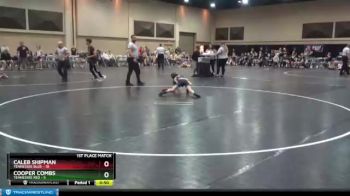65 lbs Finals (2 Team) - Caleb Shipman, Tennessee Blue vs Cooper Combs, Tennessee Red