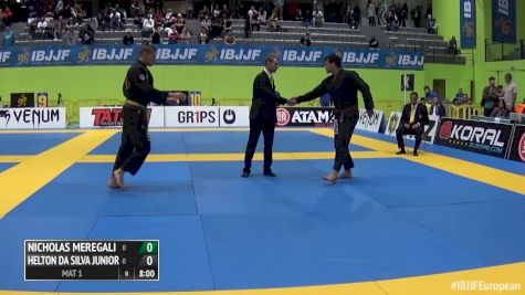 Nicholas Meregali vs Helton da Silva 2016 IBJJF Europeans