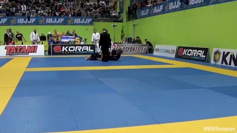 Gutemberg Pereira vs Isaque Braz 2016 IBJJF Europeans