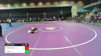 141 lbs Consi Of 16 #2 - Michael McGruder, San Francisco vs Carson Coy, Embry-Riddle