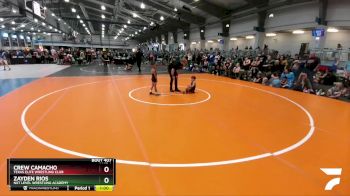 48 lbs Quarterfinal - Zayden Rios, NXT Level Wrestling Academy vs Crew Camacho, Texas Elite Wrestling Club