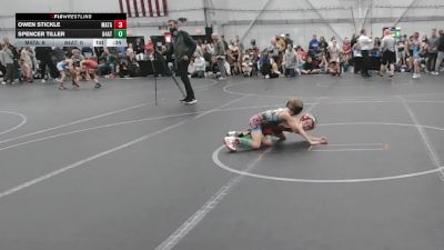 52 lbs Round 2 (6 Team) - Owen Stickle, Mat Assassins vs Spencer Tiller, 84 Athletes