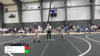 77 lbs Rr Rnd 2 - Cree Garza, Inland Northwest Training Center vs Remington Scanlan, Team Aggression