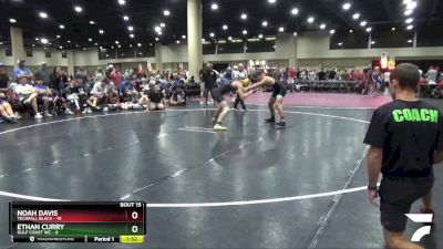 138 lbs Round 5 (6 Team) - Noah Davis, Techfall Black vs Ethan Curry, Gulf Coast WC