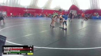 113-124 lbs Round 3 - Elizabeth Rademacher, Waska/BBE vs Rachel Roodhouse, Geneseo