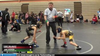 68 lbs Round 3 - Cody DeLancey, Northern Delaware WA vs Jake Hudson, Northern Delaware WA