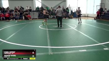 100 lbs Round 1 (6 Team) - Mason Nagel, Delta vs Coen Opfer*, Crestwood