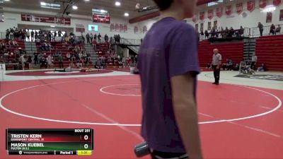 190 lbs Cons. Round 3 - Tristen Kern, Davenport Central JV vs Mason Kuebel, Fulton (H.S.)