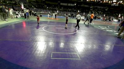 45 lbs Consi Of 4 - Leo Alojado, RedNose Wrestling School vs Noah McDougal, Iron Horse