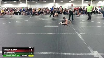 84 lbs Round 2 (8 Team) - David Wehry, Armory Athletics vs Griffin McNair, NC National Team