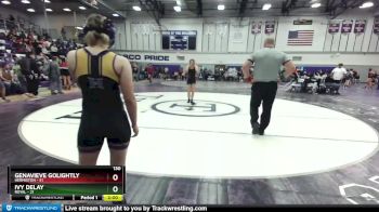 130 lbs Champ. Round 1 - Genavieve Golightly, Hermiston vs Ivy Delay, Royal