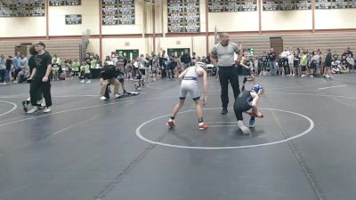 76 lbs Round 1 (8 Team) - Russell Maloney, The Outsiders vs Parker Lewis, Team Blue Hen