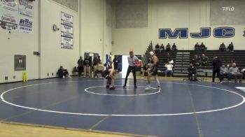 149 lbs Champ. Round 1 - Kenny Rodgers, Fresno City College vs Markus Zahn, Delta College