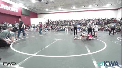 64-70 lbs Rr Rnd 3 - Abby Owen, Perry Wrestling Academy vs Harper Head, Tonkawa Takedown Club