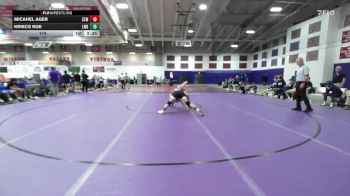 174 lbs Round 4 (10 Team) - Kriecg Roe, Lindsey Wilson (Ky.) vs Micahel Ager, University Of Saint Mary (KS)