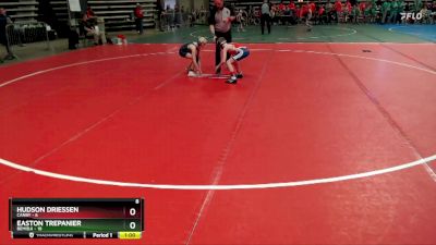 75 lbs Semis & 1st Wrestleback (8 Team) - Easton Trepanier, Bemidji vs Hudson Driessen, Canby