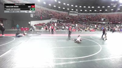 60 lbs 5th Place Match - Malcom Moss, CrassTrained: Weigh In Club vs Kane Szymanski, Bay Port Wrestling