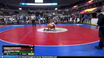 7 lbs Semifinal - Jon Michael Turis, Grissom Hs vs Parker Edmondson, Thompson HS