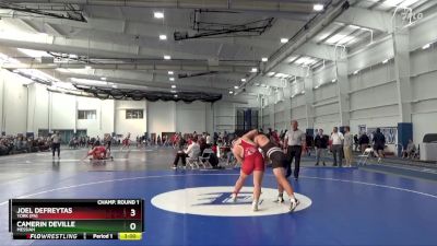 184 lbs Cons. Round 5 - Kyle Peske, Cortland State vs Hunter Moore, Roanoke College