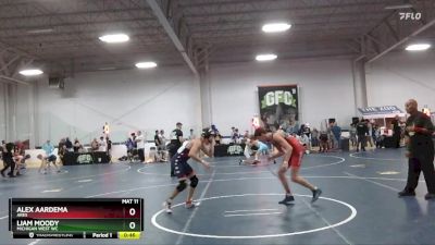 120 lbs Cons. Round 1 - Alex Aardema, Ares vs Liam Moody, Michigan West WC