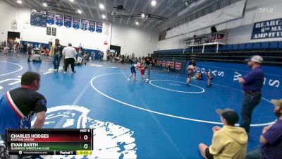 93 lbs Round 3 - Evan Barth, Glenrock Wrestling Club vs Charles Hodges, Eastside United