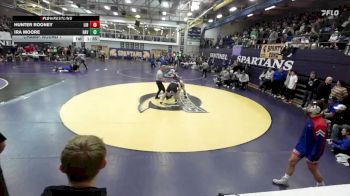 175 lbs Champ. Round 1 - Ira Moore, Havre vs Hunter Rooney, Libby