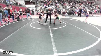 55 lbs Round Of 16 - Royer Hernandez, Gore Pirates Youth Wrestling vs Waylon Cooper, Sperry Wrestling Club