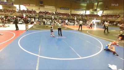 58 lbs Quarterfinal - Walker Buhr, SLV Elite WC vs Edgar Garcia, Colorado Outlaws