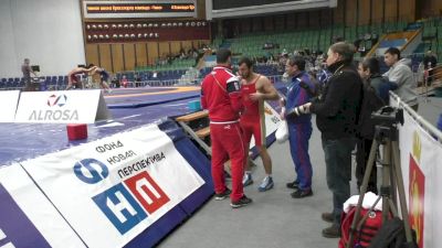 74kg r1, Denis Tsargush, Russia vs Oskenbaev, KAZ