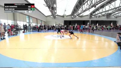 77 lbs Rr Rnd 5 - Alex Konopka, Fair Lawn Jr Wrestling vs Keir Devlin, Pride ES