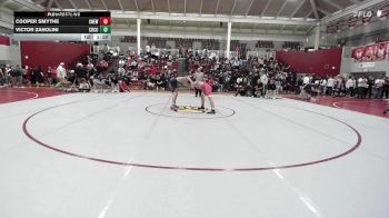132 lbs Round Of 16 - Cooper Smythe, Cardinal Newman vs Victor Zanolini, Christopher Columbus