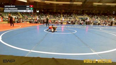 58 lbs 5th Place - Leyton Boyd, Contenders Wrestling Academy vs Luke Pinkerton, Rising Kingz