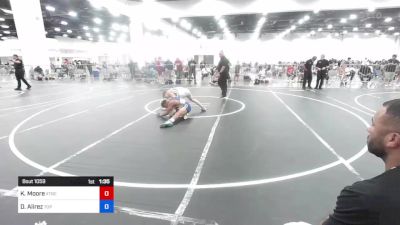 116 lbs Semifinal - Kash Moore, Xtreme Couture vs David Alirez, Top Notch WC