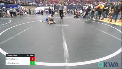 55 lbs Quarterfinal - Brian Fischer, Independent vs Tom Trimble, Husky Wrestling Club